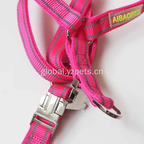 Small Dog Harness Reflective Dog Chest Harness Vest Dog Harness Manufactory